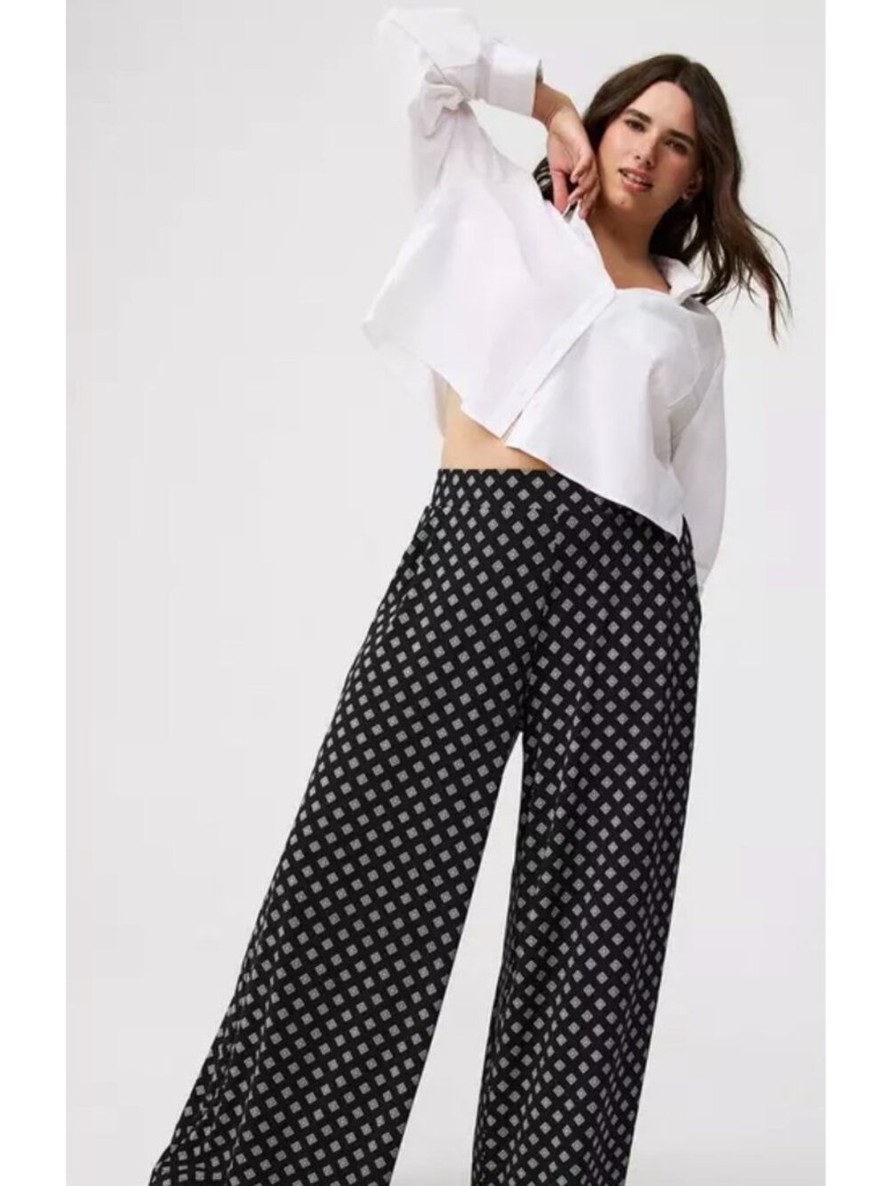 Torrid High Rise Wide Leg Pull on pants size 1R